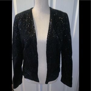 MAJE SEQUINS JACKET
